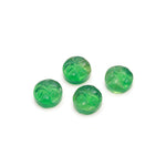 Load image into Gallery viewer, Green Fluorite Hand Carved Moon Face, Natural Fluorite Face Shape Stone, Face Gemstone Charms 12 MM