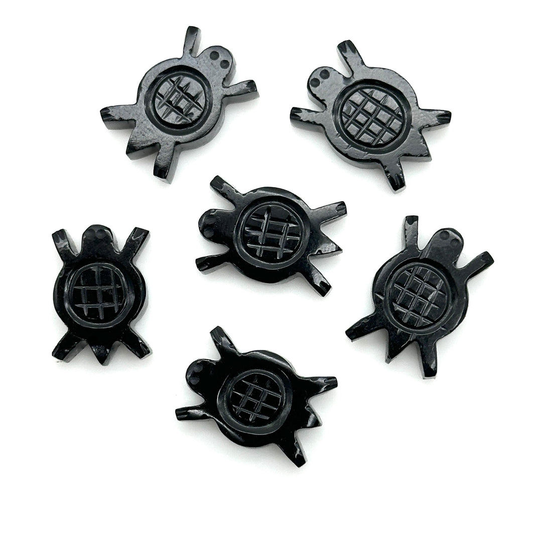Carved Black Onyx Handmade Turtle Shape Stone, AAA Carnelian Turtle Shape Gemstone, 16 MM Loose Gemstones, Harmony in Stone, Hand Carved