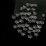 Load image into Gallery viewer, Superb Natural Crystal Quartz Stars Briolette, AAA Clear Crystal Star Shape Beads, 6 MM Star Shape Gemstone for Jewlery, 6 Sides Carved Star