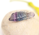 Load image into Gallery viewer, Natural Fluorite Fish Shape Stone, Multi Fluorite Fish Shape Gemstone, Sea Fishes for Home Decor, Crystal Gifts 14X33 MM