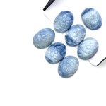Load image into Gallery viewer, AAA Blue Opal Carved Oval Shape Beads, Hand Carved Gemstone Beads, Loose Carving Cabochons, 12X16 MM Blue Opal Floral Oval Charms