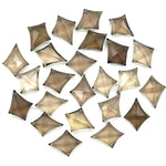 Load image into Gallery viewer, Smoky Quartz Kite Shape Gemstone Beads, Hand Carved Faceted Kite Shape Beads, Kite Shape Charms for Jewelry Making, 16 MM Gemstone Carvings