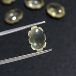 Load image into Gallery viewer, Lemon Quartz Clouds Shape Beads, Natural Lemon Quarz Smooth Cloud Shape Gemstone Beads, Hand Carved Charms, 12 MM, Loose Carved Briolettes
