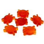 Load image into Gallery viewer, Natural Carnelian Handmade Turtle Carving, AAA Carnelian Turtle Shape Gemstone, 16 MM Loose Gemstones, Harmony in Stone, Healing Beads
