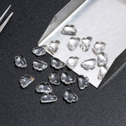 AAA Crystal Quartz Clouds Shape Beads, Natural Crystal Quarz Smooth Cloud Shape Beads, Carved Cloud Charms, 12 MM, Loose Carved Briolettes