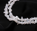 Load image into Gallery viewer, AAA Rainbow Moonstone Uncut Beads Strand, AAA Moonstone Chips Beads for Jewelry Making, 16" Inch Uncut Chip Beads, Freeform Uncuts