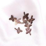 Load image into Gallery viewer, 1 pc Beautiful Brown Mother of Pearl Leaf Shape Gemstone, AAA Luster Pearl Leaf Shape Beads, Jewelry Making Pearl Leaf's, Side Drilled 17 MM