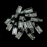 Load image into Gallery viewer, Natural Crystal Quartz Mini Bottle Carving Beads, Bottle Shape Hand Carved Gemstone, Jewelry Making Charms, 7X21 MM Miniature Carvings