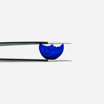 Load image into Gallery viewer, Hand Carved Lapis Lazuli Moon Face, Dark Blue Lapis Lazuli, 18X13 MM, Jewelry Making Carving Gemstone, Carved Face Crystal, Face Charm Beads