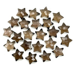 Load image into Gallery viewer, Natural Smokey Quartz Star Shape Briolettes, AAA Brown Quartz Faceted Star Beads, Wholesale Loose Beads for Jewelry, 12 MM, Star Crystals