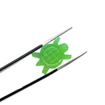 Load image into Gallery viewer, AAA Chrysoprase Handmade Turtle Carving, Green Chrysoprase Turtle Shape Gemstone, 16 MM Loose Gemstones, Harmony in Stone, Healing Beads