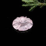 Load image into Gallery viewer, Natural Rose Quartz Hand Carved Flower Shape Stone, Flower Charms, 25 MM Reiki Healing Crystal Gifts, Floral Gemstones for Home Decor
