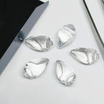Load image into Gallery viewer, 2,3,4,5,6 pcs 100% Natural Crystal Quartz Conch/Snail Shell Shape Carved Gemstone, Handmade Rare Gemstone Carving Shell Shape Item 18X10 mm