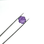 Load image into Gallery viewer, Natural Amethyst Flower Shape Beads, Purple Amethyst Flower Shape Carving, Jewelry Making Loose Gemstone Charms, 12 MM, Carved Crystals