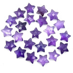 Load image into Gallery viewer, Purple Amethyst Carved Star Shape Briolettes, Natural Amethyst Faceted Star Shape Beads, Wholesale Beads for Jewelry, 12 MM, AAA Amethyst