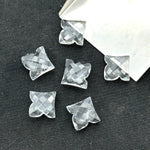 Load image into Gallery viewer, 2,3,4,5,6 Pcs 100% Natural crystal quartz fancy Shape Jewlery Making Loose Gemstone, faceted Gemstone, Gemstone for Jewlery 11X12 mm.