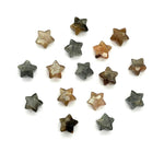Load image into Gallery viewer, AAA+ Goldensheen Moonstone Star Shape Beads, Goldensheen Gemstone Faceted Star Shape Beads, Hand Carved Star Charms for Jewelry Making, 8 MM