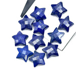 Load image into Gallery viewer, Natural Lapis Lazuli Star Shape Briolettes, AAA Lapis Lazuli Star Shape Gemstone for Jewelry Making, Healing Lapis Star Charm Beads, 15 MM