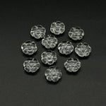 Load image into Gallery viewer, Natural cc Shape Beads, Clear Crystal Flower Shape Carving, Jewelry Making Loose Gemstone Charms, 12 MM, Carved Crystals