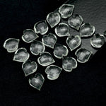 Load image into Gallery viewer, AAA Crystal Quartz Heart Shape Beads, Clear Quartz Hand Carved Heart Charms for Jewelry Making, Faceted Heart Shape Briolette's, 13 MM