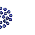 Load image into Gallery viewer, AAA Lapis Lazuli Donut Shape Beads, Natural Mini Black Onyx Donut Carving Stone, Loose Donut Shape Charm Beads, Energy Healing Stone 6MM