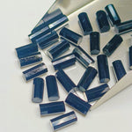 Load image into Gallery viewer, 2,3,4,5 Pcs AAA Quality 100% Natural blue op Faceted Pipe Shape Loose Gemstone, blue opal loose Gemstone, Gemstone for Jewlery 10X6 mm