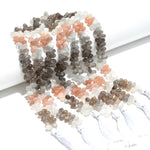 Load image into Gallery viewer, Natural Multi Moonstone Drop Shape Beads, Mix Moonstone Smooth Teardrop Side Drill Beads for Jewelry Making, 7 Inch, 8 MM Approx