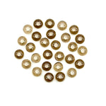 Load image into Gallery viewer, Cute Smokey Quartz Donut Shape Beads, Natural Smokey Quartz Donut Carving Stone, Loose Donut Shape Charm Beads, Energy Healing Stone 6 MM