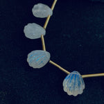 Load image into Gallery viewer, 2,3,4,5,6 pcs 100% Natural Rainbow Moonstone Fancy Shape Carved Gemstone, Fancy Shape Carving, Carved Gemstone For Jewellery 12.3X10 mm