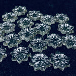 Load image into Gallery viewer, 1,2,3,4,5 pcs 100% Natural Crystal Quartz  Flower Shape Carved Gemstone, Flower Shape Carving, Carved Gemstone For Jewellery  16 mm