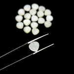 Load image into Gallery viewer, Natural White Moonstone Shell Shape Briolette's, Hand Carved Shell Beads, Fancy Shape Gemstone For Jewelry and Craft Making, 8 MM