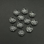 Load image into Gallery viewer, Natural cc Shape Beads, Clear Crystal Flower Shape Carving, Jewelry Making Loose Gemstone Charms, 12 MM, Carved Crystals