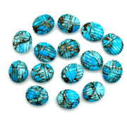 AAA Copper Turquoise Scarab Shape Briolettes, Blue Turquoise Sracab Carving Beads, Beetle Shape Hand Carved Stones, 12 MM Insect Beads