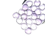 Load image into Gallery viewer, Natural Pink Amethyst Heart Shape Briolette's, Amethyst Smooth Heart Shape Beads, AAA Hand Carved Heart Charms, Jewelry Making Beads 12 MM