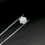 Load image into Gallery viewer, Hand Carved White Moonstone Flower Shape Beads, Genuine Moonstone Flower Shape Carving, Jewelry Making Loose Gemstone Charms, 12 MM
