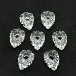 Load image into Gallery viewer, 1,2,3,4,5 pcs Natural Crystal Quartz Pear Shape Carved Gemstone, Pear Shape Carving, Crystal Quartz Hand Carved Gemstone for Jewlery 18X12mm
