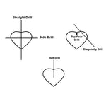 Load image into Gallery viewer, 2,5,6,7,8,9,10 pcs Natural Amanzonite Hand Carved Heart Shape, Carved Heart Shape Gemstone For Jewellery, Heart Shape Carving 10 mm