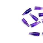 Load image into Gallery viewer, Natural Amethyst Bottle Carving Beads, Purple Bottle Shape Carved Gemstone, Jewelry Making Charms, 7X21 MM Amethyst Tiny Bottle Pendants