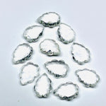 Load image into Gallery viewer, 2,3,4,5 pcs Crystal Quartz Leaves Shape Gemstone, Natural Crystal Quartz Pear Shape Carved Briolette Beads, Wholesale Jewelry Beads 16X10 mm