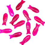 Load image into Gallery viewer, Dazzling Hot Pink Chalcedony Fish Carving Beads, Handmade Fish Shape Carved Gemstone, Jewelry Making Gemstones, 30X10 MM Loose Gemstone Fish