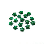 Load image into Gallery viewer, Faceted Malachite Star Beads: Hand-Carved Briolettes, 8mm