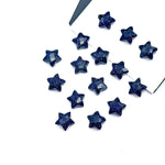 Load image into Gallery viewer, AAA Black Sunstone Faceted Stars Shape Beads, Hand Carved Sunstone Briolette's, 8 MM Black Sunstone Star Loose Beads For Jewelry Making