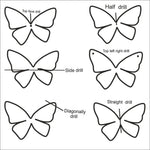 Load image into Gallery viewer, Faceted Copper Turquoise Butterfly Beads: Carved Gemstone (14x10 MM)