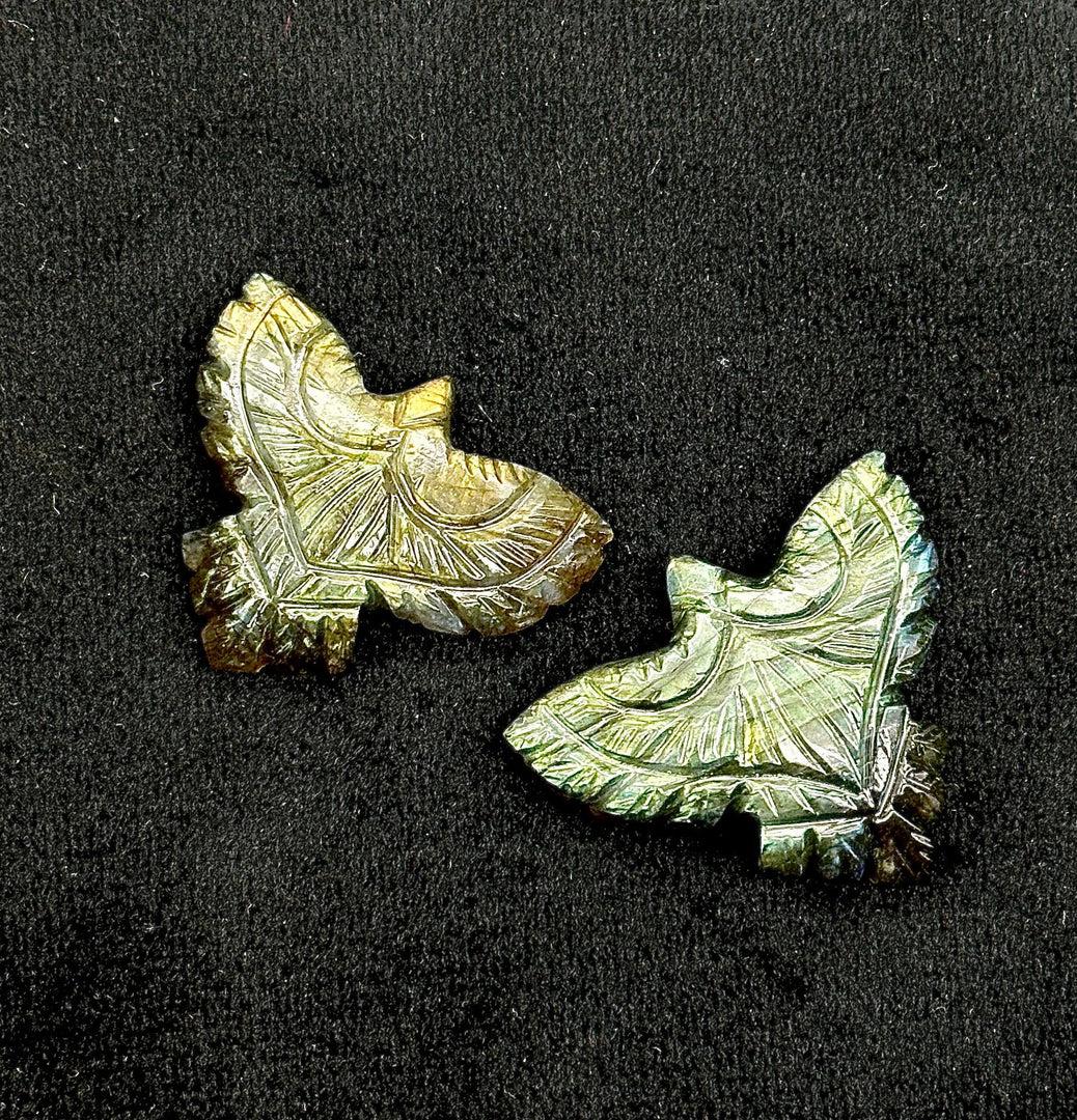 Flashy Carved Labradorite Eagle Shape Stone, Natural Labradorite Hand Carved Eagle Shape Gemstone, Jewelry Making, Bird Shape Beads, 30 MM