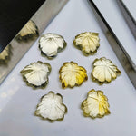 Load image into Gallery viewer, 2,3,4,5 Pcs Natural Citrine Heart Shape Carving Gemstones , Fancy Shape Briolettes For Jewelry Making, 10 MM Loose Carving Gemstone Beads
