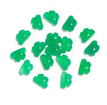 Load image into Gallery viewer, Natural Green Onyx Clouds Shape Stones, AAA Green Onyx Smooth Cloud Shape Beads, Carved Gemstone Charms, 12 MM, Loose Carved Briolettes