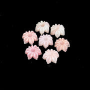 Natural Pink Opal Carved Flower Shape Beads, AAA Pink Opal Flower Carving, Pink Flower for Jewelry Making, 12 MM, Floral Gemstone Beads