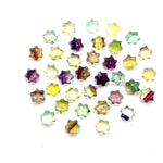 Load image into Gallery viewer, AAA Multi Fluorite Star Shape Beads, Natural Fluorite Star Shape Beads, 6 MM Star Shape Gemstone for Jewlery, 6 Sides Carving Star Beads