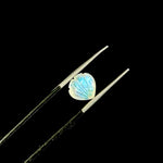 Load image into Gallery viewer, AAA+ Quality Rainbow Moonstone Shell Shape Beads, 8 MM Hand Carved Flashy Seashells, Carved Beads, Shell Charms, Jewelry and Craft Making
