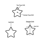 Load image into Gallery viewer, Natural Lemon Quartz Star Shape Beads, Faceted Stars Shape Briolettes Beads for Jewelry Making, Loose Lemon Stars, 8 MM Mini Star Charms
